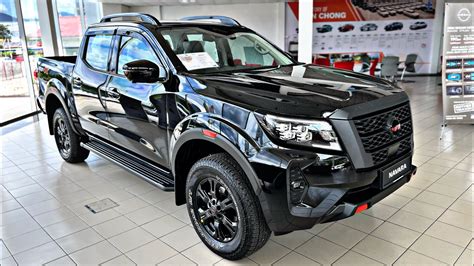 New 2023 Nissan Navara Pro-4X Black Color | in depth walkaround - YouTube