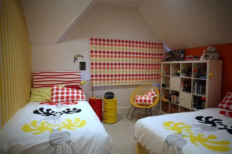Yellow and Red Room | Interior decoration bedroom, Bedroom design, Childrens bedrooms
