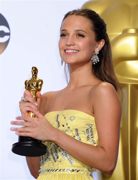 Alicia Vikander – 2016 Oscar Winner for Best Actress in a Supporting Role