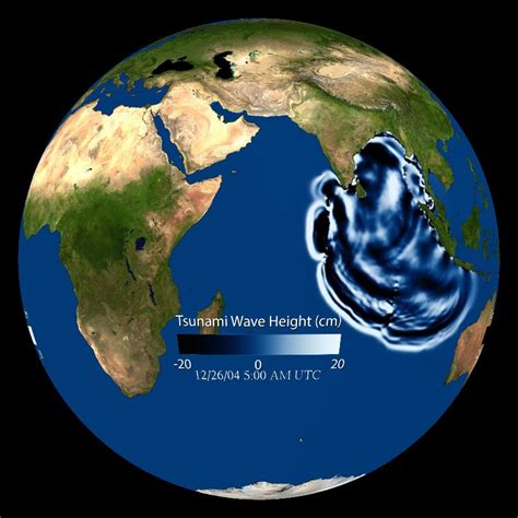 Map Indian Ocean Tsunami 2004