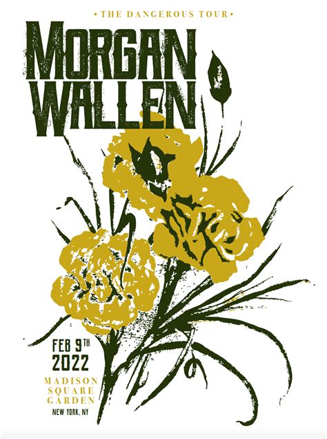 Morgan Wallen Poster Illustration and Typography :: Behance