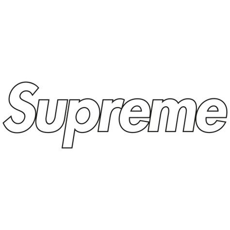 Supreme Logo, Urban, Trend, Brand, Fashion PNG