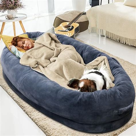 Amazon.com : Human Dog Bed, 67" x 38" x 12" Giant Dog Bed for Adults and Pets, Human Dog Bed for ...