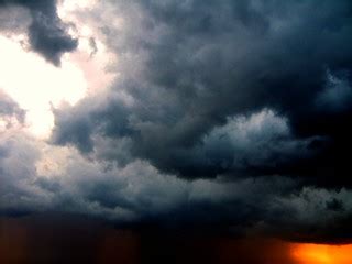 Black Cotton Candy | Really edited Storm Clouds from Monday … | Flickr