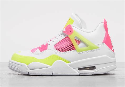 Air Jordan 4 Girls White Lemon Venom Pink Blast CV7808-100 ...