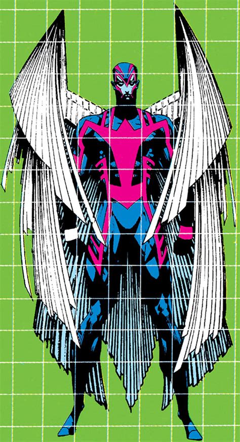 Archangel - Marvel Comics - X-men | X-Factor - Metal wings - Writeups.org