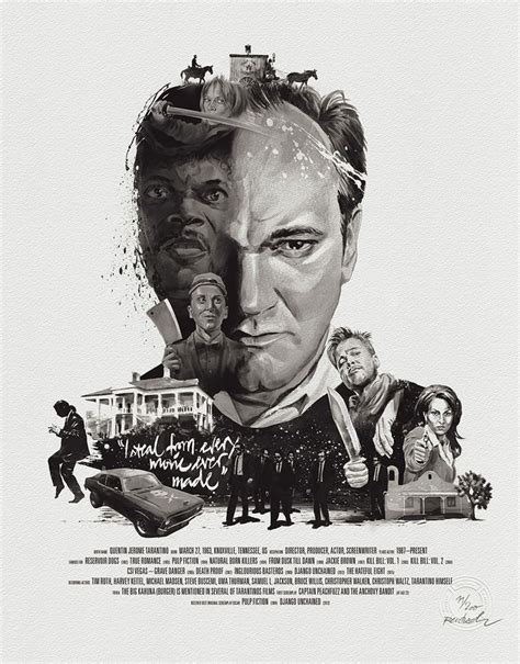 quentin_tarantino | Movie art, Movie posters, Movie poster art