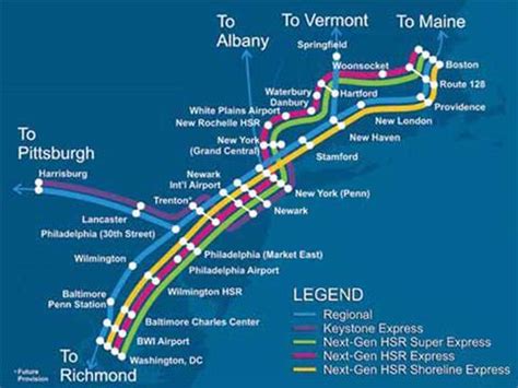 Amtrak proposes Northeast Corridor high speed line | News | Railway ...