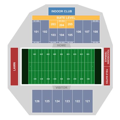 Hancock Stadium Seating Chart - Stadium Seating Chart