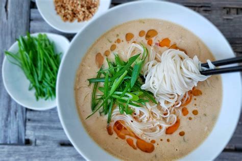 Somen Noodles in Creamy Sesame Miso Soup - Plant-Based Matters