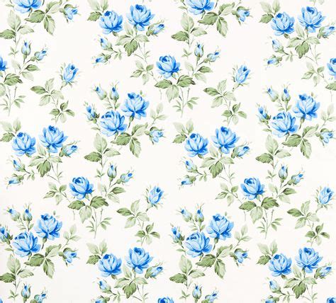 Retro Wallpaper Blue Roses Antique Vintage (With images) | Pattern wallpaper