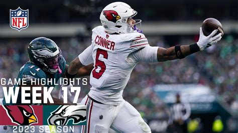 Arizona Cardinals vs. Philadelphia Eagles | 2023 Week 17 Game Highlights - Win Big Sports