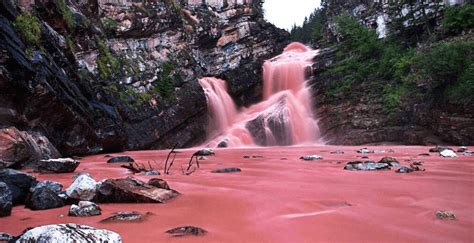 Canada is home to a real pink waterfall and it’s incredible (PHOTOS) | Curated