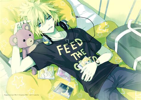 Kagamine Len, Fanart - Zerochan Anime Image Board | Animé, Mec anime ...