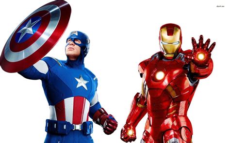 Iron Man Vs Captain America Wallpapers - Wallpaper Cave