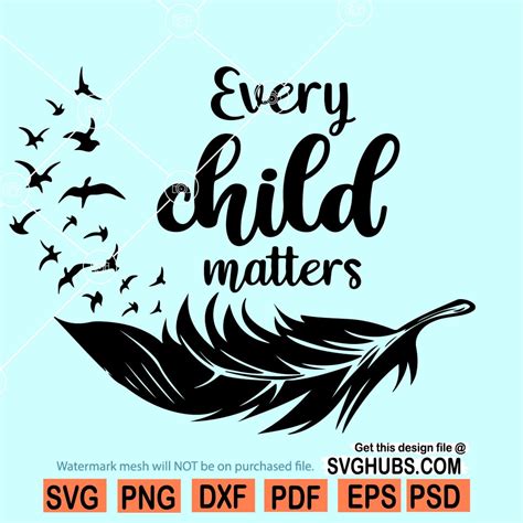 Every child matters svg, Orange Shirt Day svg,Save the Children svg