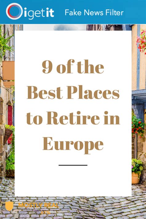 9 of the Best Places to Retire in Europe | Best places to retire, The ...