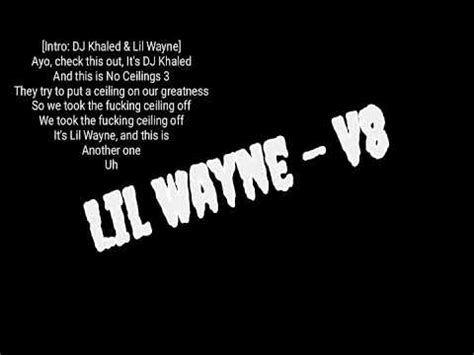 Lil Wayne - V8 (We paid remix) [Lyrics] - YouTube