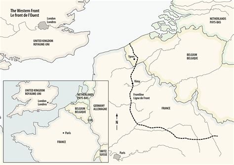 Maps - The Western Front, 1916 | Canada and the First World War