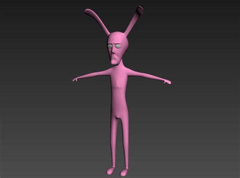 Pink Man 3D model | CGTrader