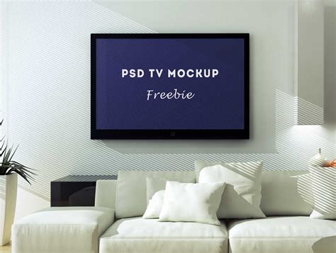 30+ High-End TV Mockup Templates for Rich Presentation | Decolore.Net