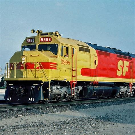 Big New Santa Fe’s Instagram photo: “ATSF 5998 - an EMD FP45 - looking ...