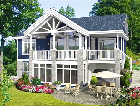 Spacious Porch Area - 80676PM | Architectural Designs - House Plans