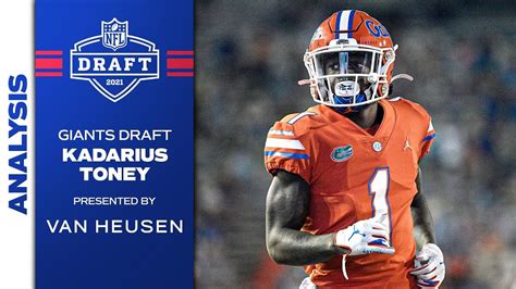 Giants Draft WR Kadarius Toney: Analysis & Interviews | New York Giants - YouTube