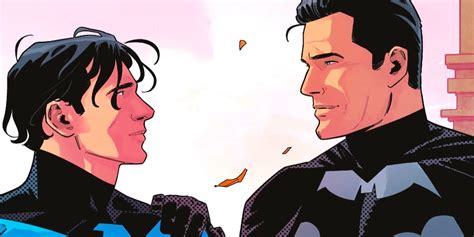 Nightwing and Batman Get Their Most Heartwarming Moment Yet