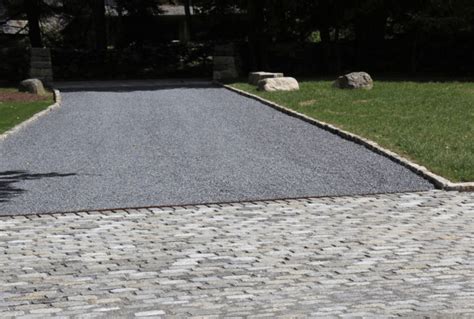 blue stone driveway - Crown Recycling Facility