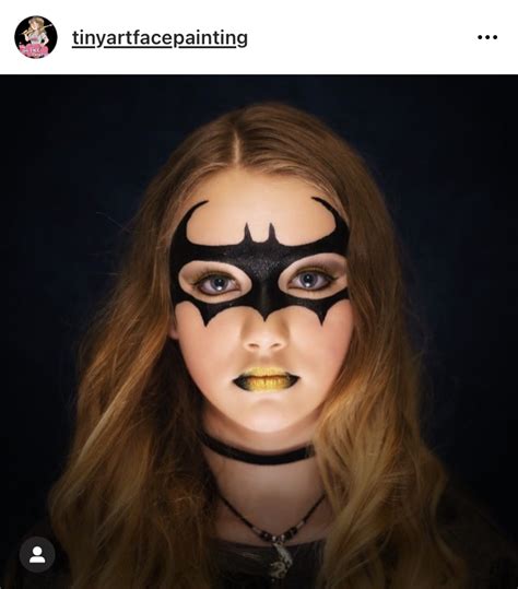 My Daring Halloween Makeup Results: Batman - Elaina Pearls