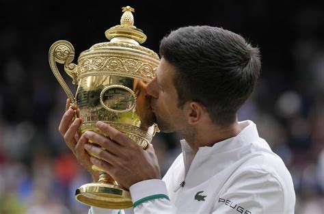 Novak Djokovic wins Wimbledon for 20th Grand Slam title