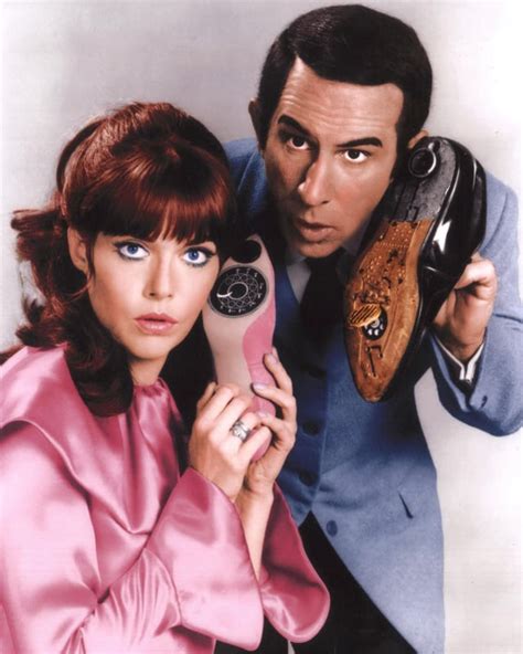 Early strides in mobile phone communication via Barbara Feldon and Don Adams as Agent 99 and ...