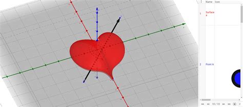 3d Heart Graph