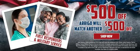 CDJR Military Discount | Arrigo CDJR at Sawgrass