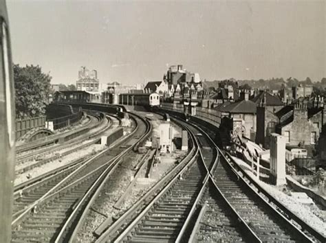 Peckham Rye Train Station Peckham South East London England in 1972 ...