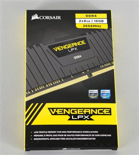 Corsair Vengeance LPX DDR4 2666MHz 16GB (2x8GB) Review | Play3r