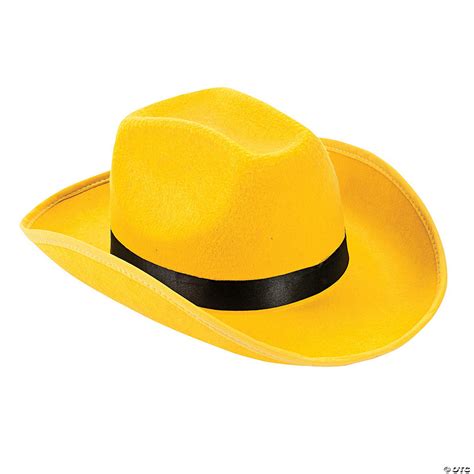 Adult's Yellow Cowboy Hat | Oriental Trading