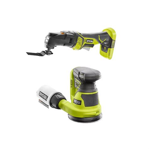 RYOBI 18V ONE+ Cordless Combo Kit with JobPlus Base with Multi-Tool ...