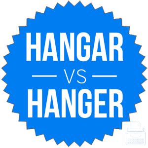 Hangar vs. Hanger – What’s the Difference? - Writing Explained