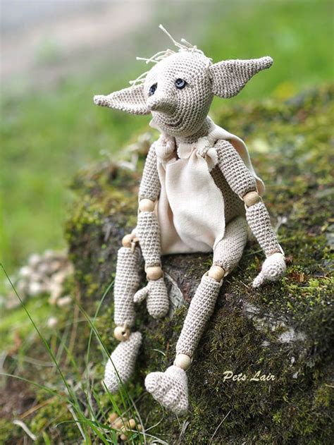 Dobby doll house elf magic pattern by PetsLair | Harry potter crochet ...