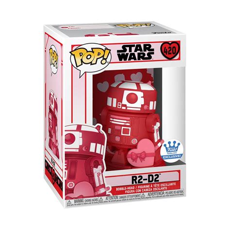 Funko Pop! R2D2 WITH HEART - STAR WARS VALENTINES *FUNKO SHOP Exclusiv – MyPops.ca