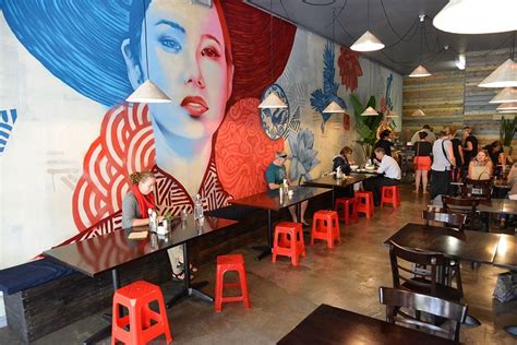 Viet Street Eat in Sandgate is a funky little art-adorned Vietnamese eatery that brings the ...