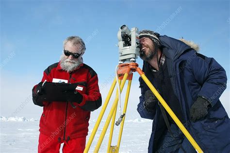 Magnetic north pole research - Stock Image - C001/4915 - Science Photo Library