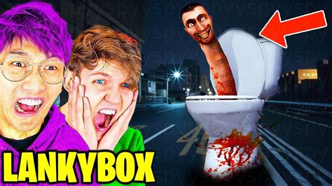 7 YouTubers Who Found SKIBIDI TOILET.EXE in Real Life! (Preston, LankyBox, Unspeakable) - YouTube