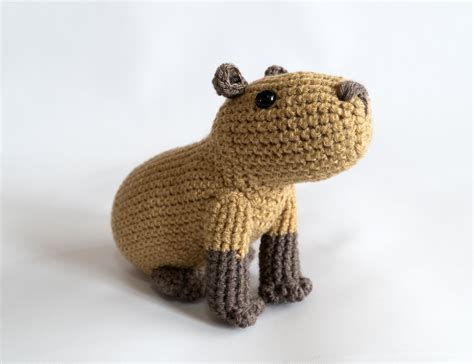 CROCHET PATTERN Amigurumi Capybara Plush by Mevvsan PDF Instant ...