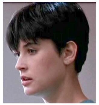 Demi Moore Ghost Haircut