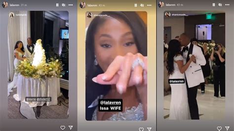 IN PHOTOS: Tyler Lockett's wife Lauren shares breathtaking wedding photos with Seahawks WR