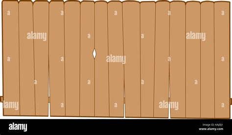 Vector graphic of a wooden fence Stock Vector Image & Art - Alamy