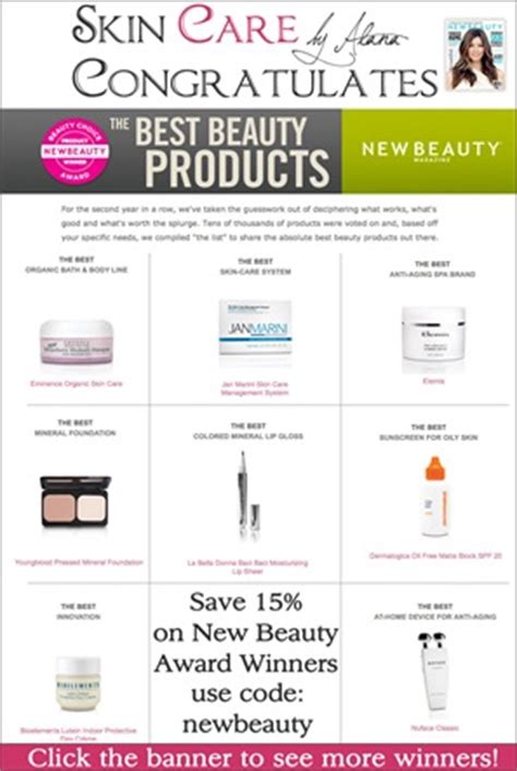 Beauty Product Awards by New Beauty Magazine